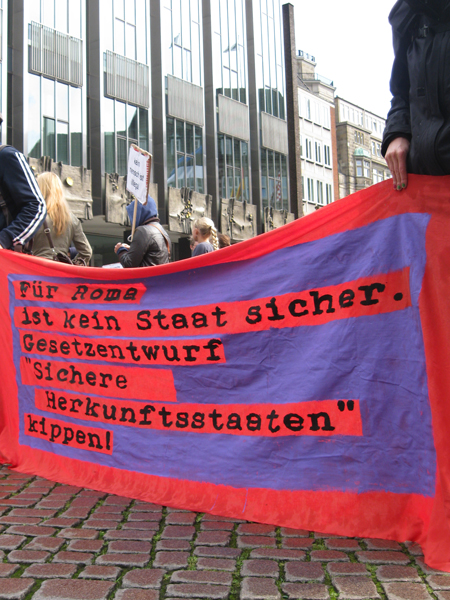 Demo in Bremen.