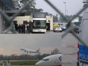 Sammelabschiebung ab Baden-Airpark.